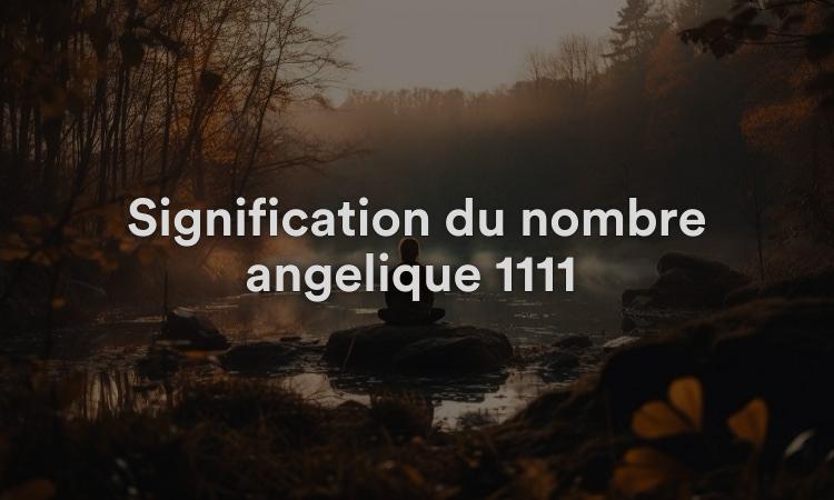 Signification du nombre angélique 1111 Bon ou mauvais ? Découvrir
