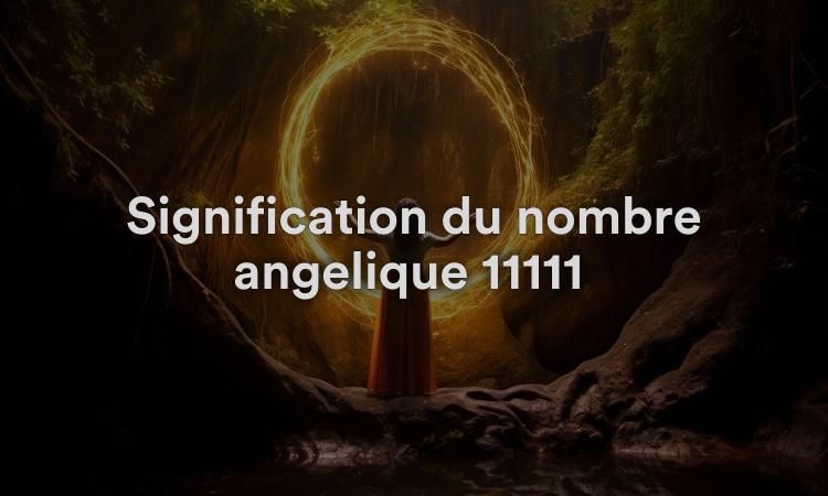 Signification du nombre angélique 11111 : Purification spirituelle
