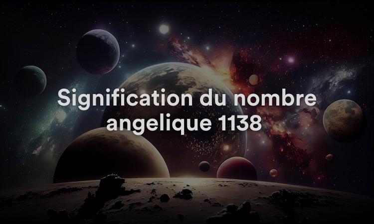 Signification du nombre angélique 1138 : exploiter toutes les opportunités