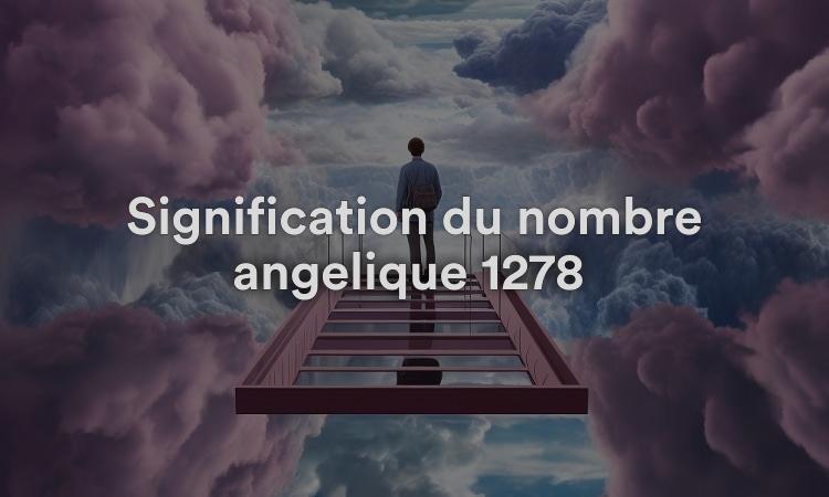 Signification du nombre angélique 1278 : continuez à avancer