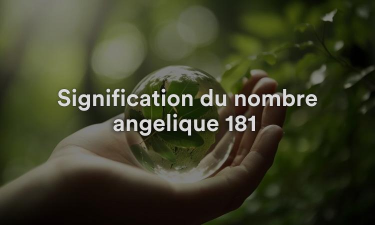 Signification du nombre angélique 181 : suivre le protocole