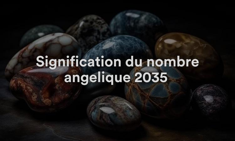 Signification du nombre angélique 2035 : faire des pas