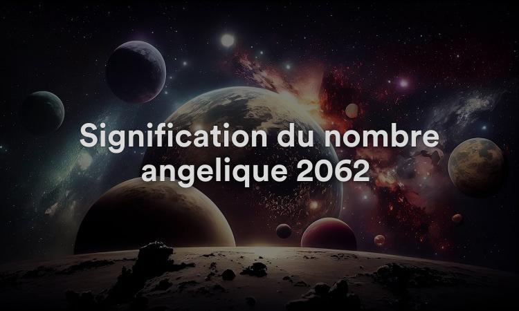 Signification du nombre angélique 2062 : entourez-vous d’amour
