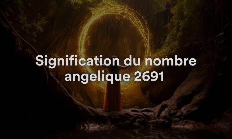 Signification du nombre angélique 2691 : faites attention à vos signes