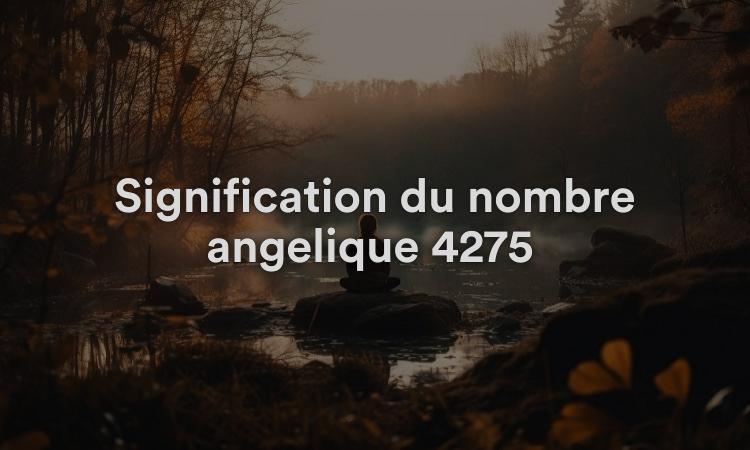 Signification du nombre angélique 4275 : Restez informé