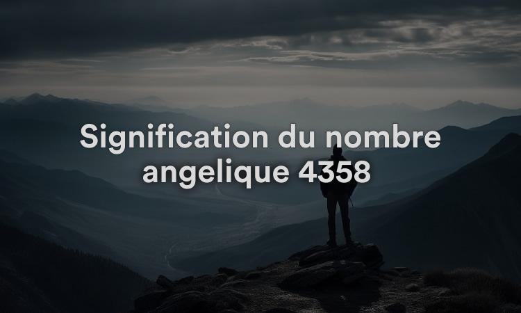 Signification du nombre angélique 4358 : compréhension de soi
