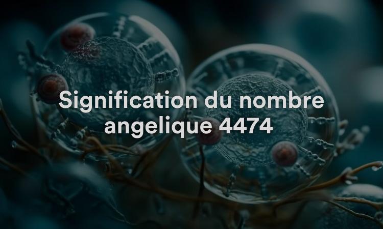 Signification du nombre angélique 4474 : sagesse et détermination