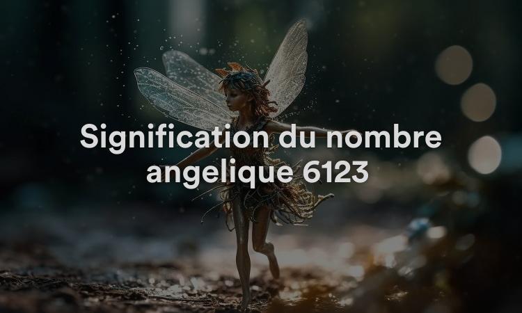 Signification du nombre angélique 6123 : soyez une inspiration pour les gens autour de vous