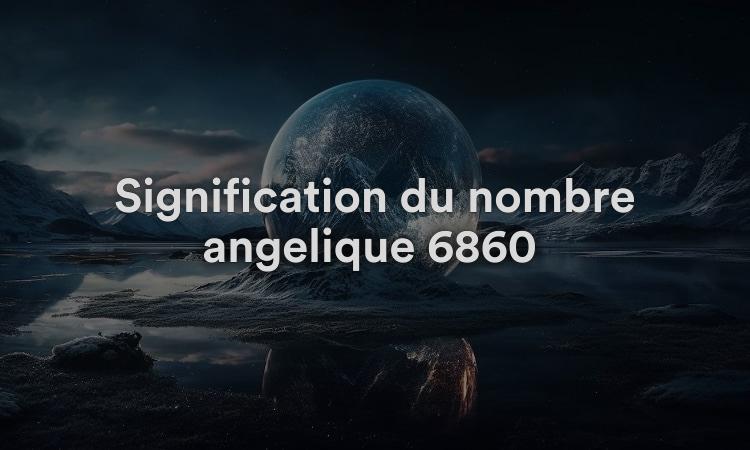 Signification du nombre angélique 6860 : limites saines et énergiques
