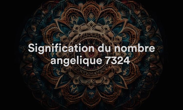 Signification du nombre angélique 7324 : soyez un avant-gardiste