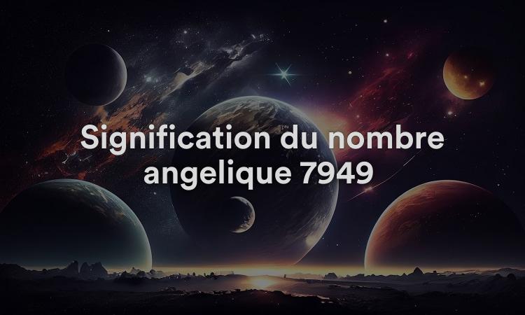 Signification du nombre angélique 7949 Soyez témoin de l’expérience spirituelle