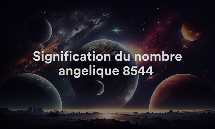 Signification du nombre angélique 8544 Votre vie est remplie de possibilités infinies
