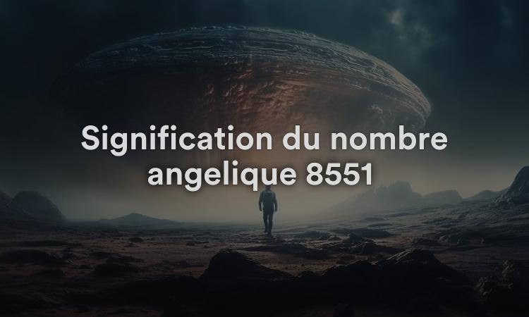 Signification du nombre angélique 8551 : faveur et reconnaissance