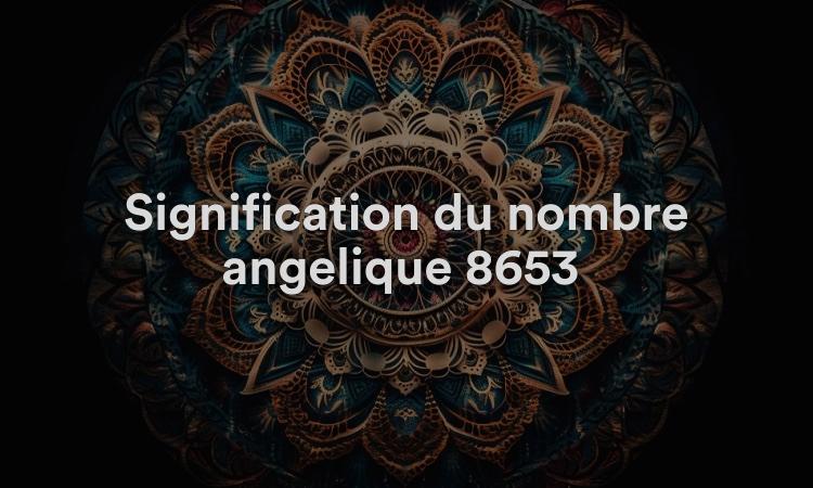 Signification du nombre angélique 8653 : transformer des vies
