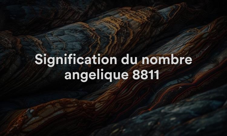 Signification du nombre angélique 8811 Une période de réalisations