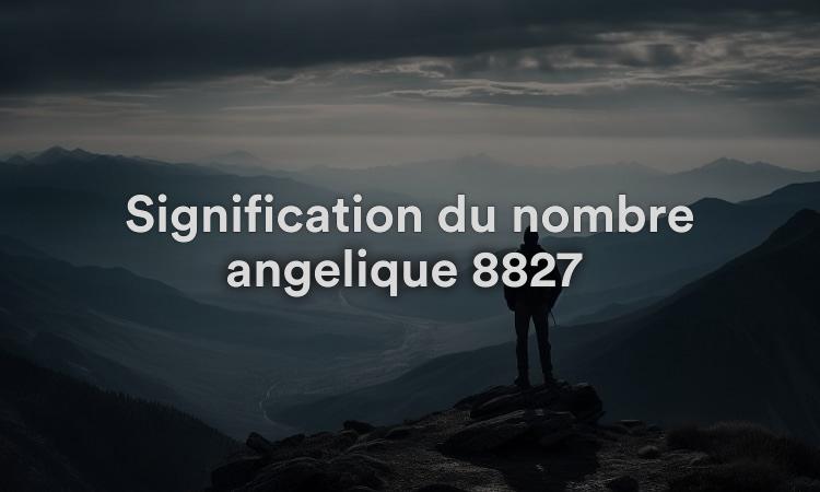 Signification du nombre angélique 8827 : influence et inspiration
