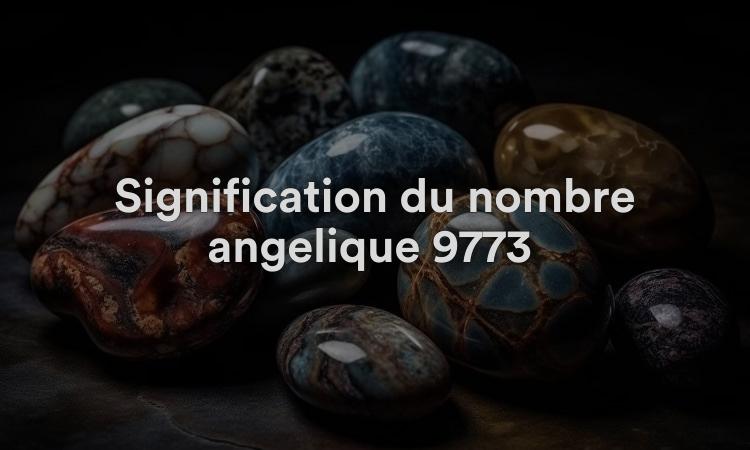 Signification du nombre angélique 9773 : utiliser judicieusement les ressources
