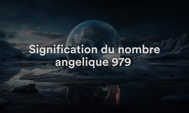 Signification du nombre angélique 979 : signes angéliques