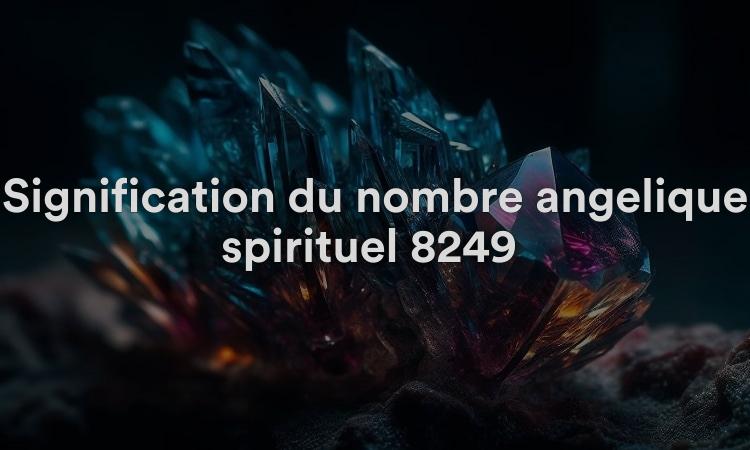 Signification du nombre angélique spirituel 8249 Que signifie voir 8249 dans la numérologie biblique ?