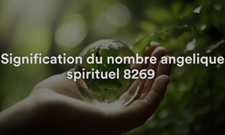 Signification du nombre angélique spirituel 8269 Que signifie voir 8269 dans la numérologie biblique ?