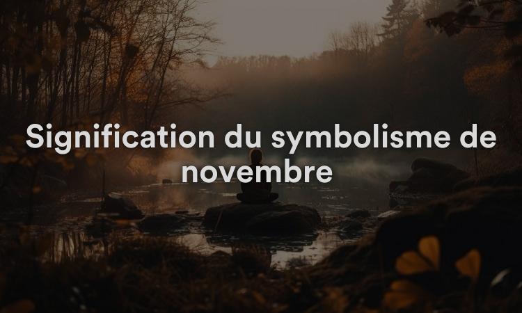 Signification du symbolisme de novembre : pensez au changement