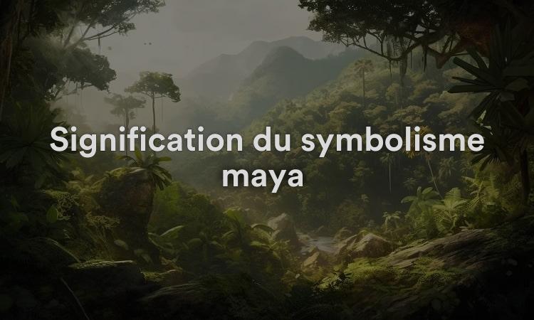 Signification du symbolisme maya : Embrassez la paix