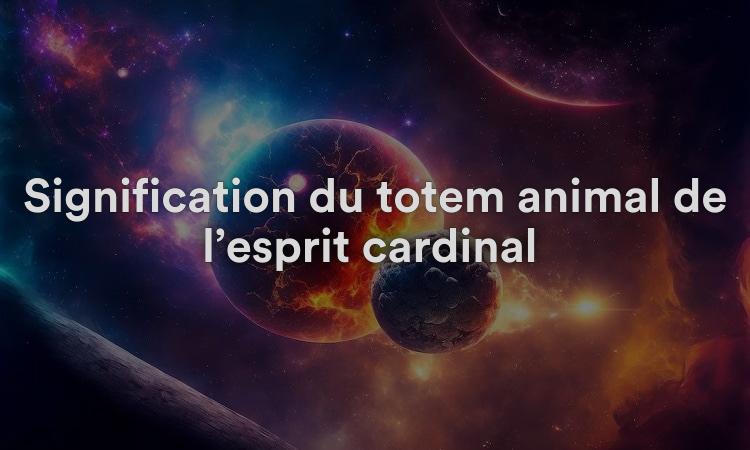 Signification du totem animal de l’esprit cardinal : Soyez utile