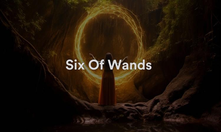 Six Of Wands : connaissez vos capacités et utilisez-les