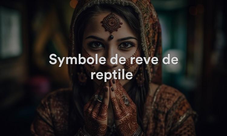 Symbole de rêve de reptile Signification, interprétation et symbolisme