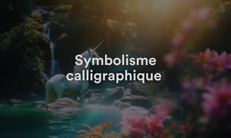 Symbolisme calligraphique : vivre une vie meilleure