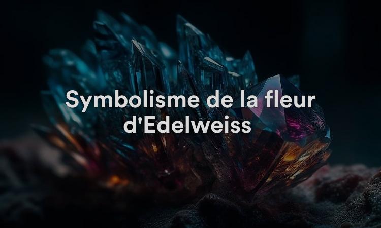 Symbolisme de la fleur d'Edelweiss : sens du soin et du sacrifice