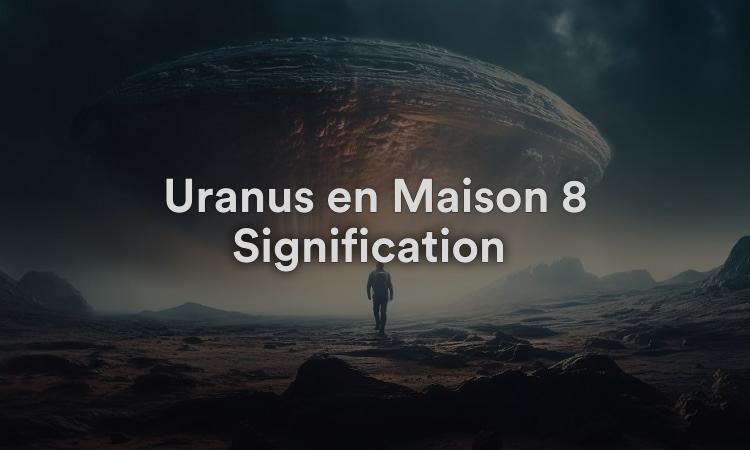 Uranus en Maison 8 Signification : réalisations non conventionnelles